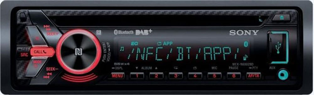 Sony MEX-N4200BT autoradio 1 DIN con USB, CD, Bluetooth con microfono integrato - TechSoundSystem.com