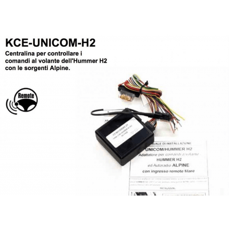 Alpine KCE-UNICOM-H2 Interfaccia comandi al volante Hummer serie 2 - TechSoundSystem.com