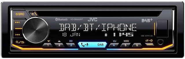 JVC KD-DB902BT autoradio 1 DIN con DAB+, Bluetooth, Spotify CD / USB / AUX-IN / iOS - TechSoundSystem.com