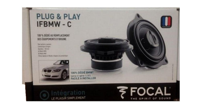 Focal IFBMW-C Altoparlanti Coassiali a 2 vie da 100 mm (4'') 80W per BMW COPPIA - TechSoundSystem.com