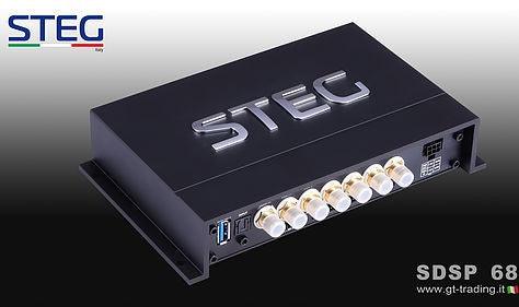 STEG DSP68 Processore Digitale DSP a 6 ingressi e 8 uscite - TechSoundSystem.com