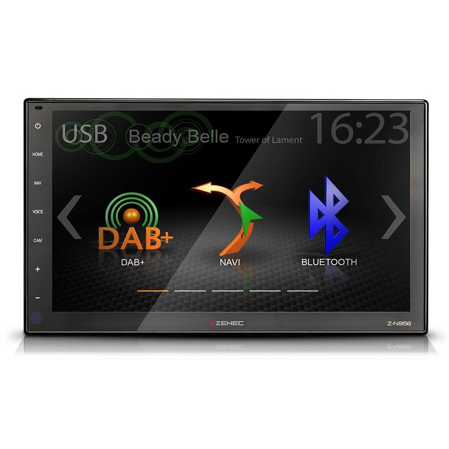 ZENEC ZN956 sintomonitor 2 DIN con Android Auto, GPS e display 9" HD - TechSoundSystem.com