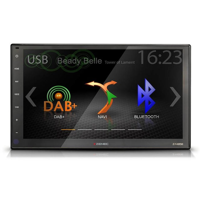 ZENEC ZN956 sintomonitor 2 DIN con Android Auto, GPS e display 9" HD - TechSoundSystem.com