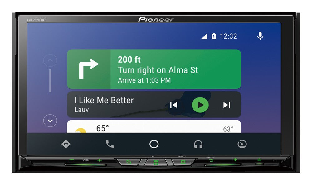 Pioneer AVH-Z9200DAB autoradio 2 DIN Apple Carplay wireless Android Auto - 1 a €718.00 nel nostro store Techsoundsystem.com