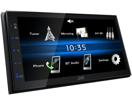 JVC KW-M25BT autoradio 2 DIN 6.8" con Bluetooth e mirroring Android - TechSoundSystem.com