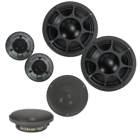 Morel ELATE Ti 603 ACTIVE kit altoparlanti 3 vie serie TITANIUM senza crossover - TechSoundSystem.com