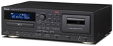 TEAC AD-850 lettore CD-Player hifi e Cassette Deck (registra cassette su CD), BLACK - TechSoundSystem.com