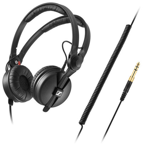 SENNHEISER HD25 PLUS CUFFIA DINAMICA CHIUSA MONITOR PROFESSIONALE CON ACCESSORI - TechSoundSystem.com