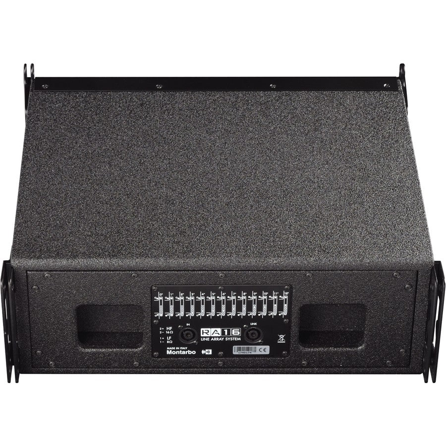 MONTARBO RA16 Line Array a 2 vie, 2 woofer da 8" 4 Ohm da 1600 Watt - TechSoundSystem.com