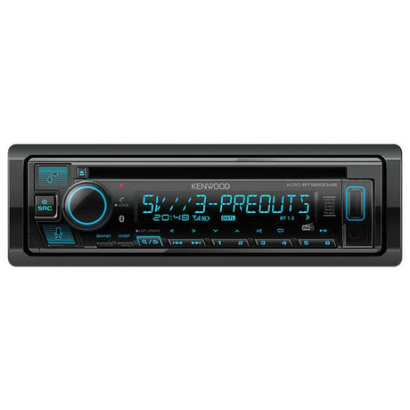 Kenwood KDC-BT960DAB Autoradio 1 DIN CD/USB,radio DAB+, Bluetooth Amazon Alexa - TechSoundSystem.com