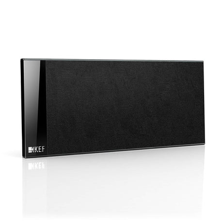 KEF T101C BLACK Diffusore centrale da parete o scaffale 2 vie ULTRASOTTILE 100W - TechSoundSystem.com