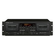 Tascam 202MK7 REGISTRATORE A DOPPIA CASSETTA E USB - TechSoundSystem.com