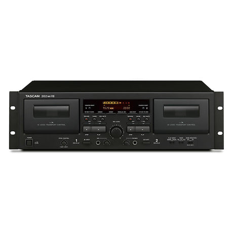 Tascam 202MK7 REGISTRATORE A DOPPIA CASSETTA E USB