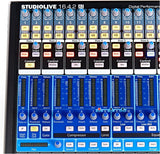 PRESONUS STUDIOLIVE 16.4.2 AI MIXER DIGITALE 16 CANALI 16 PREAMP WIFI LAN FIREWIRE 800 DSP - TechSoundSystem.com