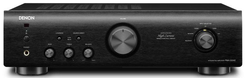 DENON PMA-520AE Amplificatore integrato HIGH END, 45 + 45W RMS, NERO - TechSoundSystem.com