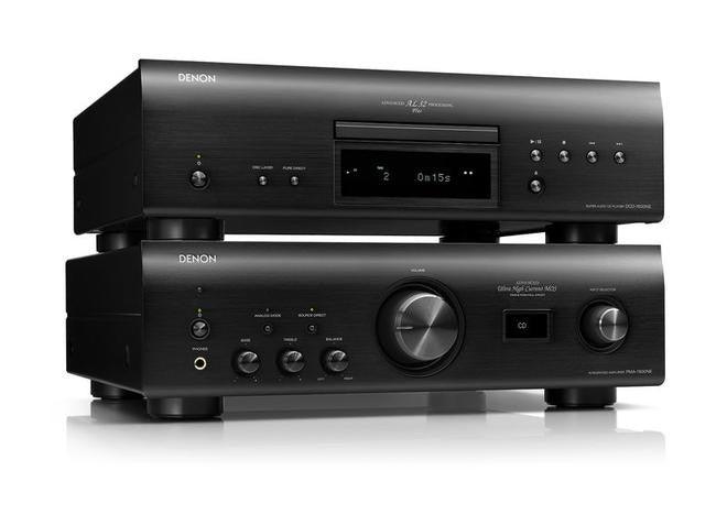 DENON PMA-1600NE + DCD-1600NE Amplificatore integrato + Lettore CD, NERO - TechSoundSystem.com