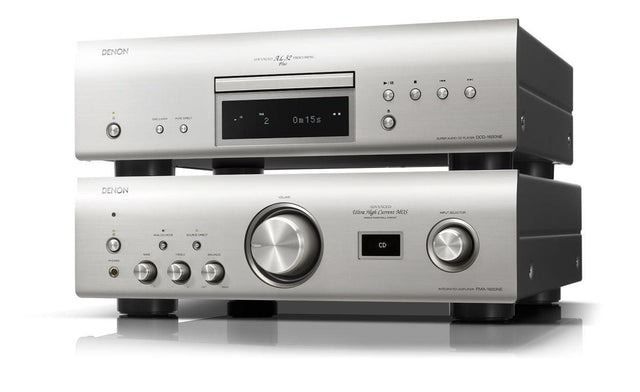 DENON PMA-1600NE + DCD-1600NE Amplificatore integrato + Lettore CD, SILVER - TechSoundSystem.com