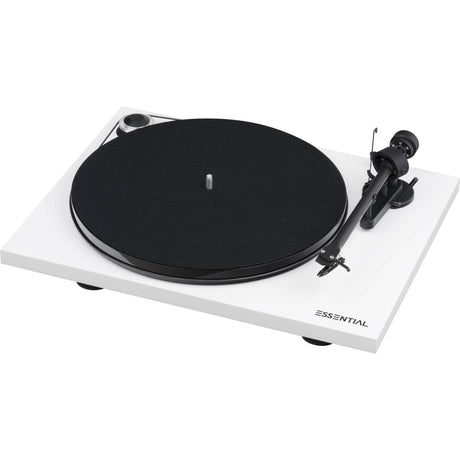 PRO-JECT ESSENTIAL III BLUETOOTH braccio e testina Ortofon, BIANCO, GAR. ITALIA - TechSoundSystem.com