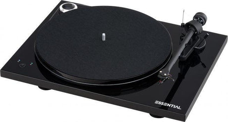 PRO-JECT Essential III SB Giradirschi audiophile Speed Box testina Ortofon, NERO - TechSoundSystem.com