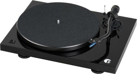 PRO-JECT DEBUT III S AUDIOPHILE Giradischi audiofilo con braccio a forma di S, testina Ortofon OM, NERO - GAR. ITALIA - TechSoundSystem.com