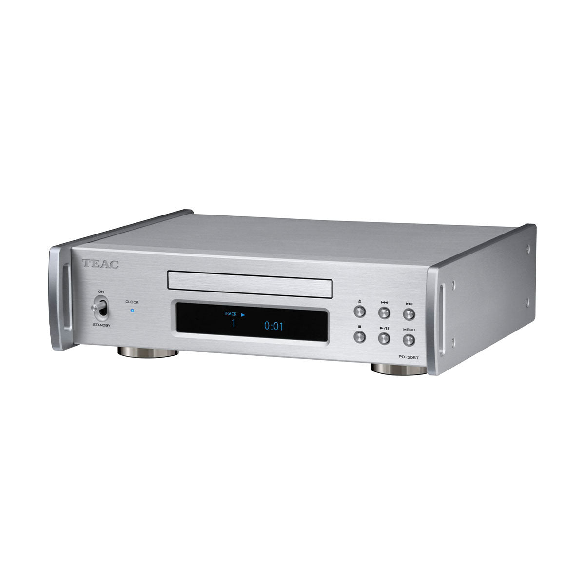 TEAC PD-505T SILVER Meccanica CD semi-flottante Hires - TechSoundSystem.com