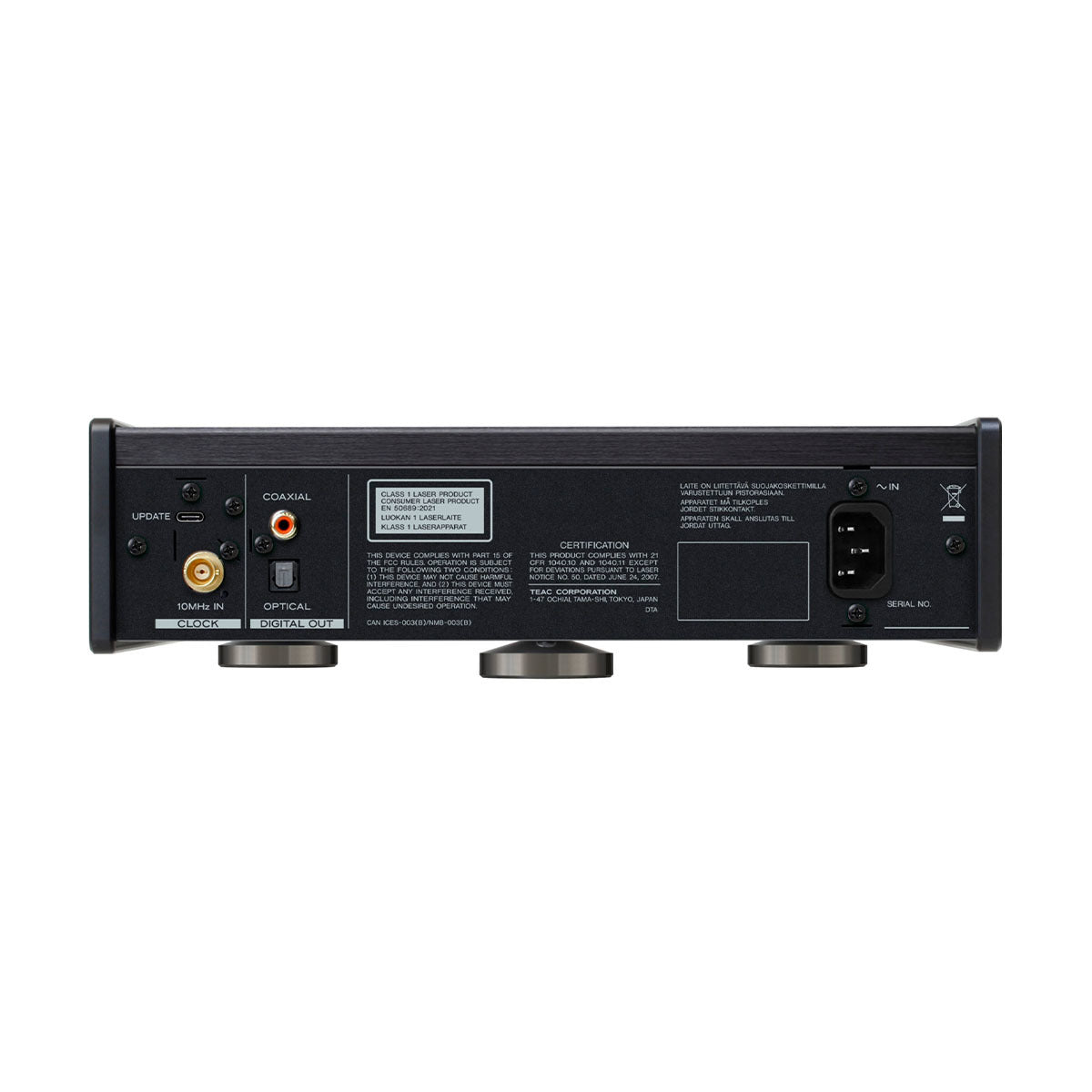 TEAC PD-505T BLACK Meccanica CD semi-flottante Hires - TechSoundSystem.com