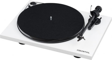 PRO-JECT Essential III Giradischi hifi testina ORTOFON, BIANCO - TechSoundSystem.com