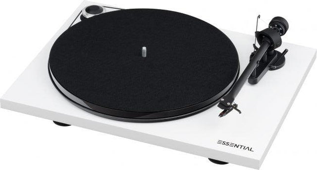 PRO-JECT Essential III PHONO Giradischi hifi con stadio phono, BIANCO - TechSoundSystem.com