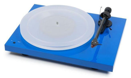 PRO-JECT Debut Carbon DC Esprit SB Audiophile Giradischi a 3 velocità, BLU - TechSoundSystem.com