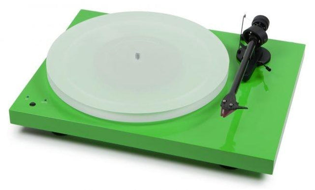 PRO-JECT Debut Carbon DC Esprit SB Audiophile Giradischi a 3 velocità, VERDE - TechSoundSystem.com