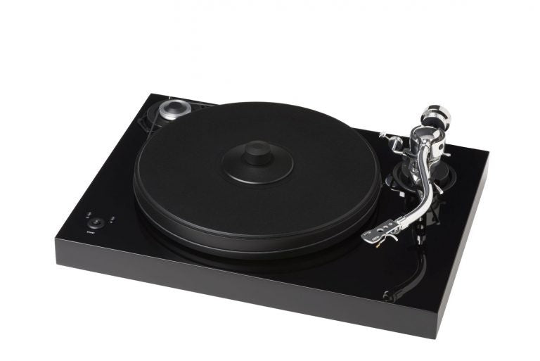 PRO-JECT 2Xperience SB S-Shape Giradischi di alta qualità con braccio e testina in alluminio da 9", NERO - TechSoundSystem.com