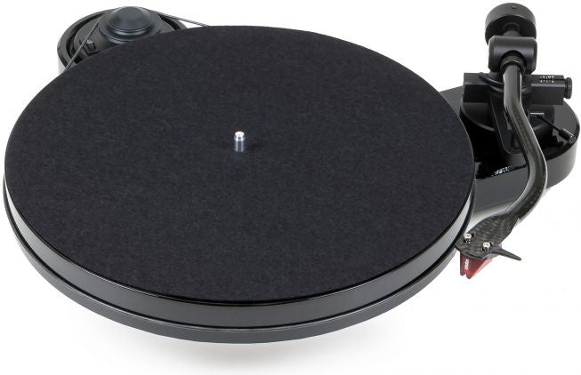 PRO-JECT RPM 1 CARBON 2MRED giradischi braccio a S da 8,6'' testina 2M RED, NERO - TechSoundSystem.com