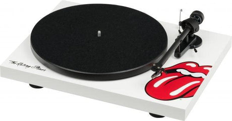 PRO-JECT Rolling Stones Recordplayer giradischi con braccio da 8.6'', BIANCO - TechSoundSystem.com