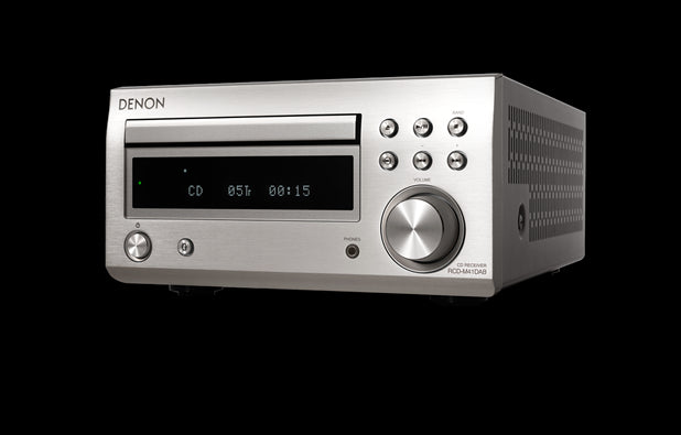 DENON D-M41DAB Sistema Micro HiFi con sintoamplificatore RCD-M41DAB + diffusori SCM41, NERO/SILVER - TechSoundSystem.com