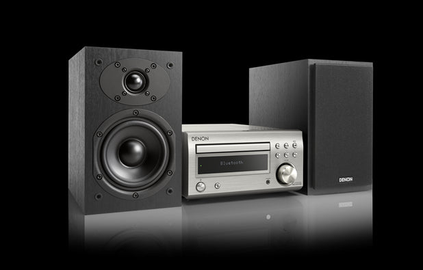 DENON D-M41DAB Sistema Micro HiFi con sintoamplificatore RCD-M41DAB + diffusori SCM41, NERO/SILVER - TechSoundSystem.com