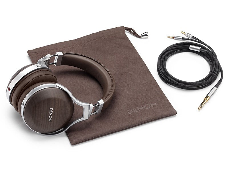 DENON AH-D5200EM Cuffia Overear, Driver FreeEdge da 50mm a bassa distorsione - TechSoundSystem.com