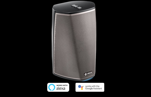 DENON HEOS 1 HS2 Diffusore wireless amplificato per streaming audio, NERO - TechSoundSystem.com