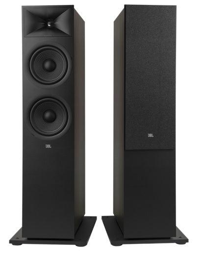 JBL 260F Stage 2 Espresso Black Diffusori da pavimento a 2,5 vie in bass reflex 225W, sistema Next Generation HDI - TechSoundSystem.com