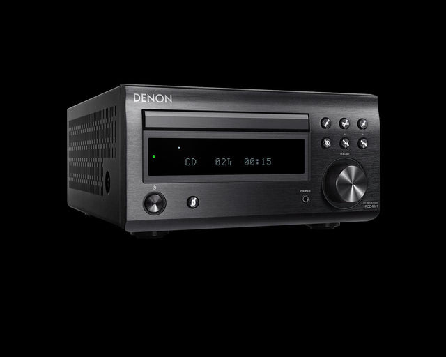 DENON RCD-M41 Sintoamplificatore Micro HiFi con CD, Bluetooth e Radio,NERO - TechSoundSystem.com