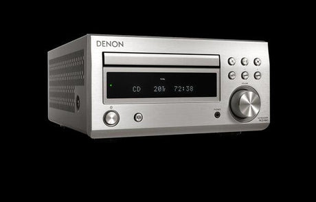 DENON RCD-M41 Sintoamplificatore Micro HiFi con CD, Bluetooth e Radio, SILVER - TechSoundSystem.com