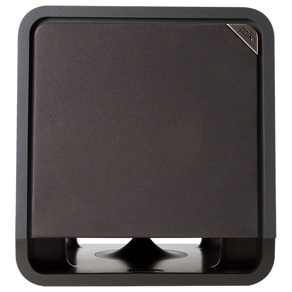 POLK AUDIO HTS 10 BLACK Subwoofer attivo con bass reflex a pavimento Power Port