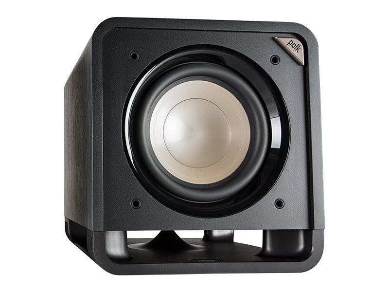 POLK AUDIO HTS 10 BLACK Subwoofer attivo con bass reflex a pavimento Power Port