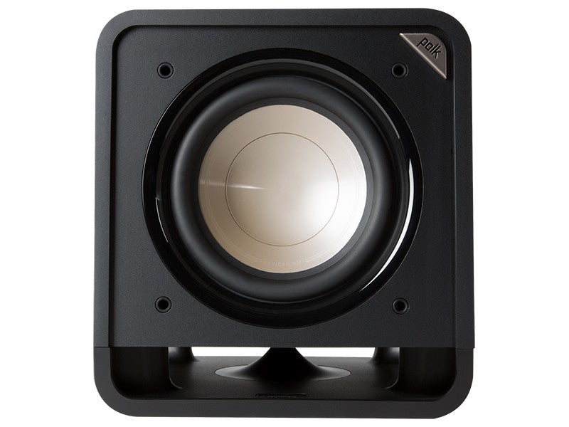 POLK AUDIO HTS 10 BLACK Subwoofer attivo con bass reflex a pavimento Power Port