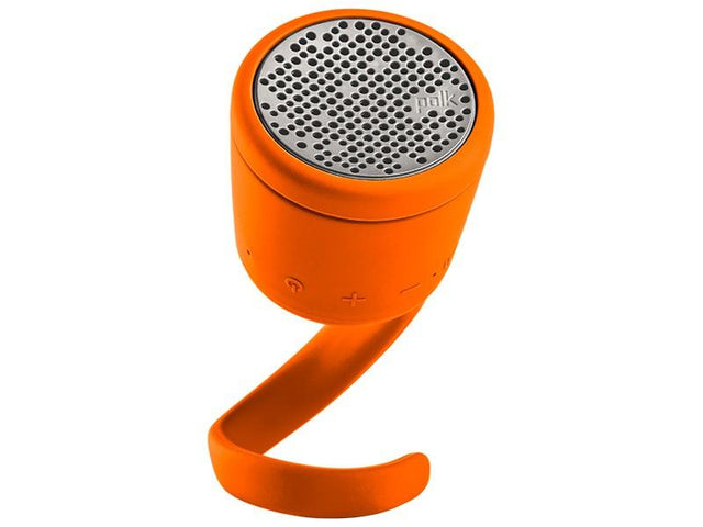 POLK AUDIO Swimmer Duo Diffusore Bluetooth portatile compatto e impermeabile, ARANCIO - TechSoundSystem.com