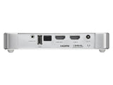 VIVITEK Qumi Q6 Videoproiettore WiFi Tascabile LED DLP WXGA, 1280x720, 800 Lumen - BIANCO - TechSoundSystem.com