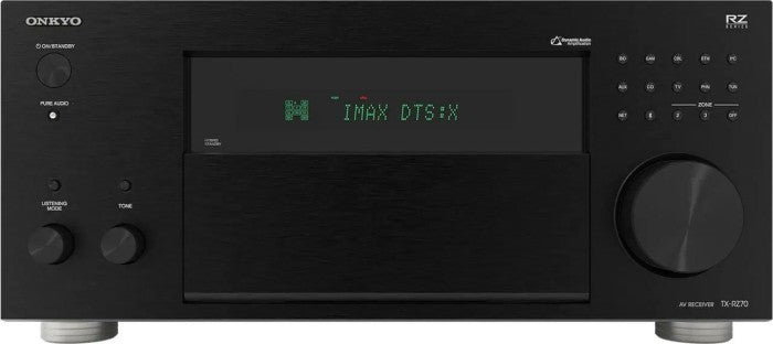 ONKYO TX-RZ70 Sintoamplificatore A/V 11.2 canali, 140W x 11, HDMI 8K/4K Ultra HD,DAC ESS Sabre 32bit - TechSoundSystem.com