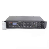 Master Audio MV1100CA-BT Amplimixer 6 ZONE filodiffusione con Bluetooth 100 Volts / 8 ohm mixer PA con MP3