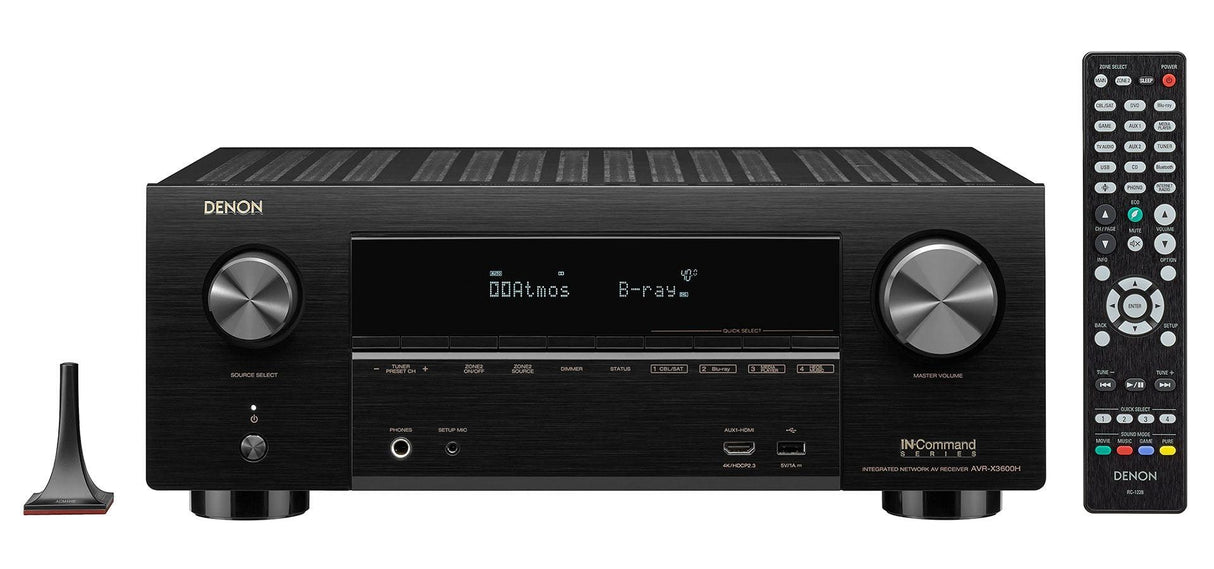 Denon AVR-X3600H Sintoamplificatore 9.2 canali AV 4K Ultra HD a 9.2 - TechSoundSystem.com