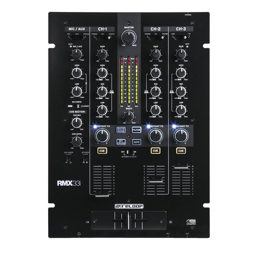 RELOOP RMX-33i MIXER PER DJ - TechSoundSystem.com