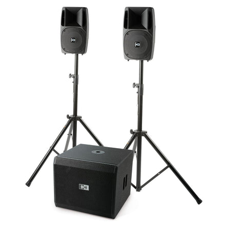 MONTARBO NM815 Sistema di diffusori attivo 3 vie, woofer da 15", satelliti 8" 1500 Watt - TechSoundSystem.com